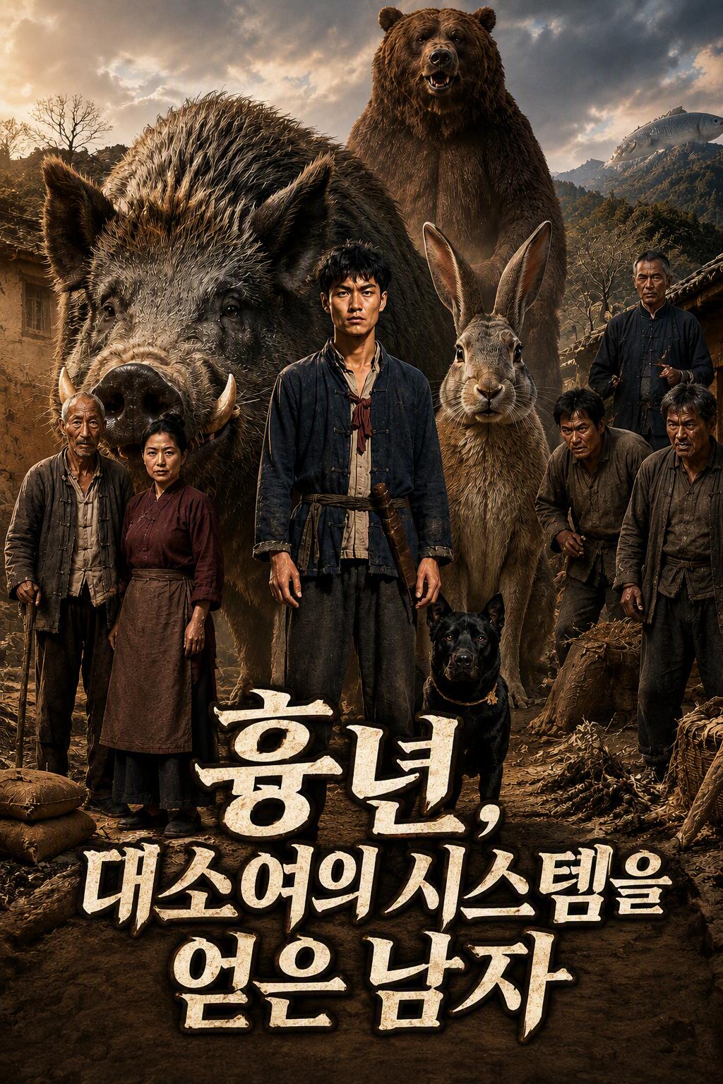 흉년, 대소여의 시스템을 얻은 남자