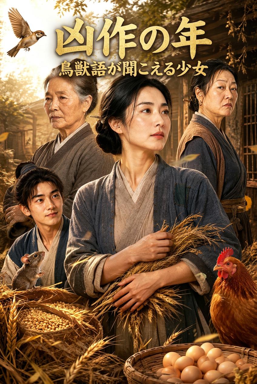 凶作の年 鳥獣語が聞こえる少女