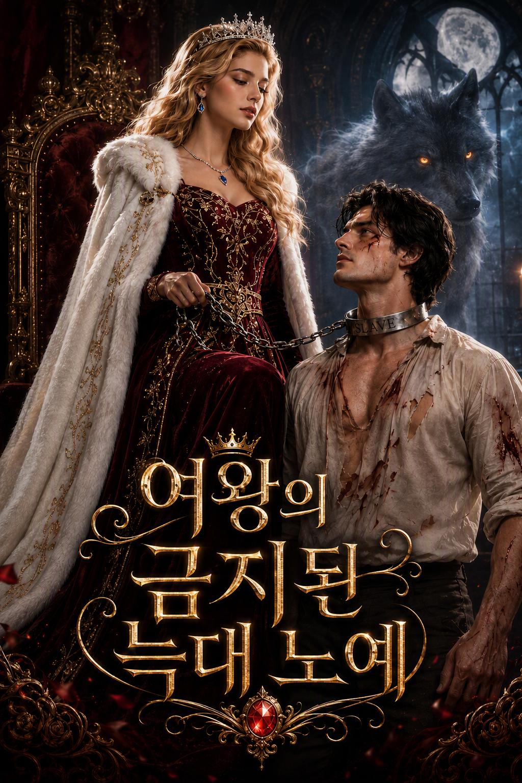 여왕의 금지된 늑대 노예