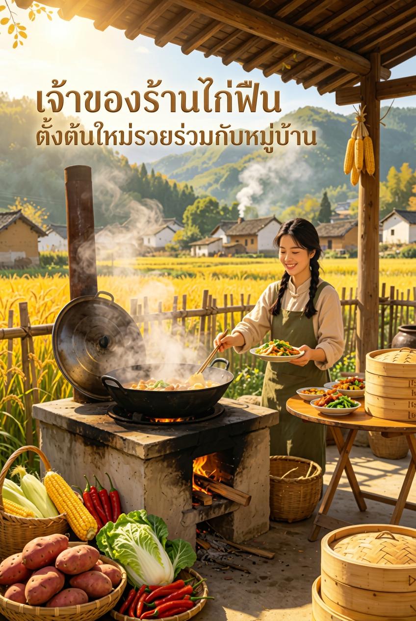 เจ้าของร้านไก่ฟืน ตั้งต้นใหม่รวยร่วมกับหมู่บ้าน