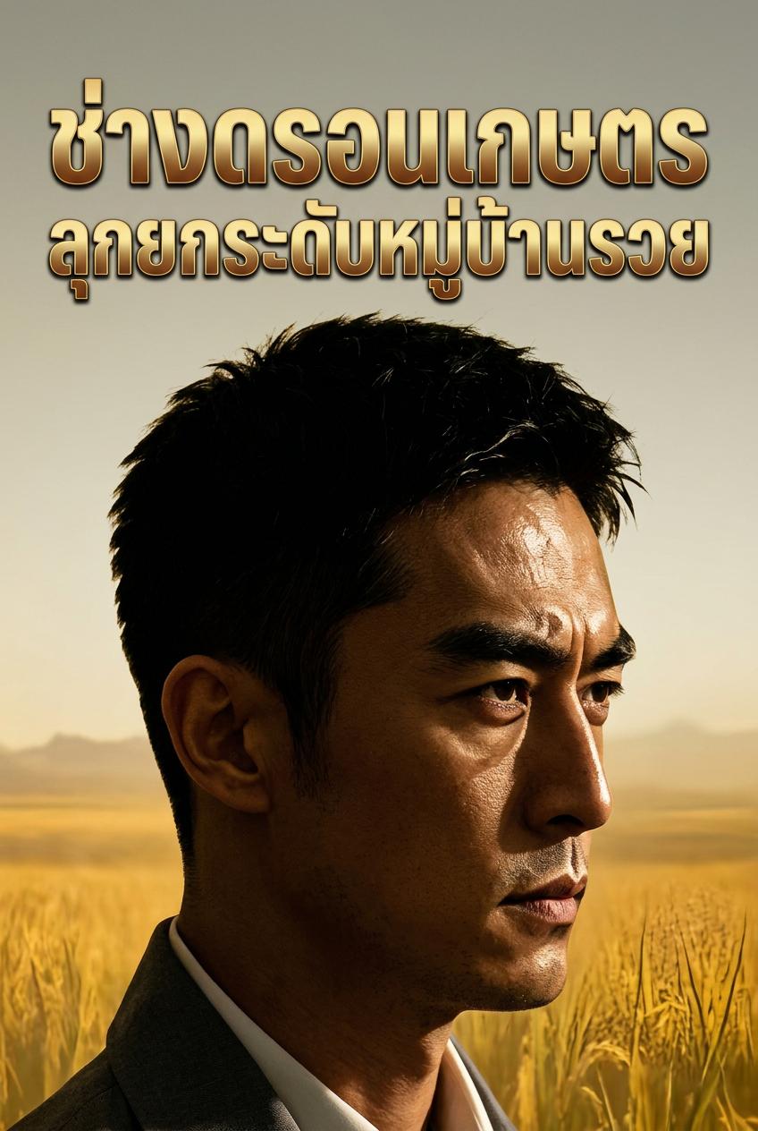 ช่างดรอนเกษตรลุกยกระดับหมู่บ้านรวย