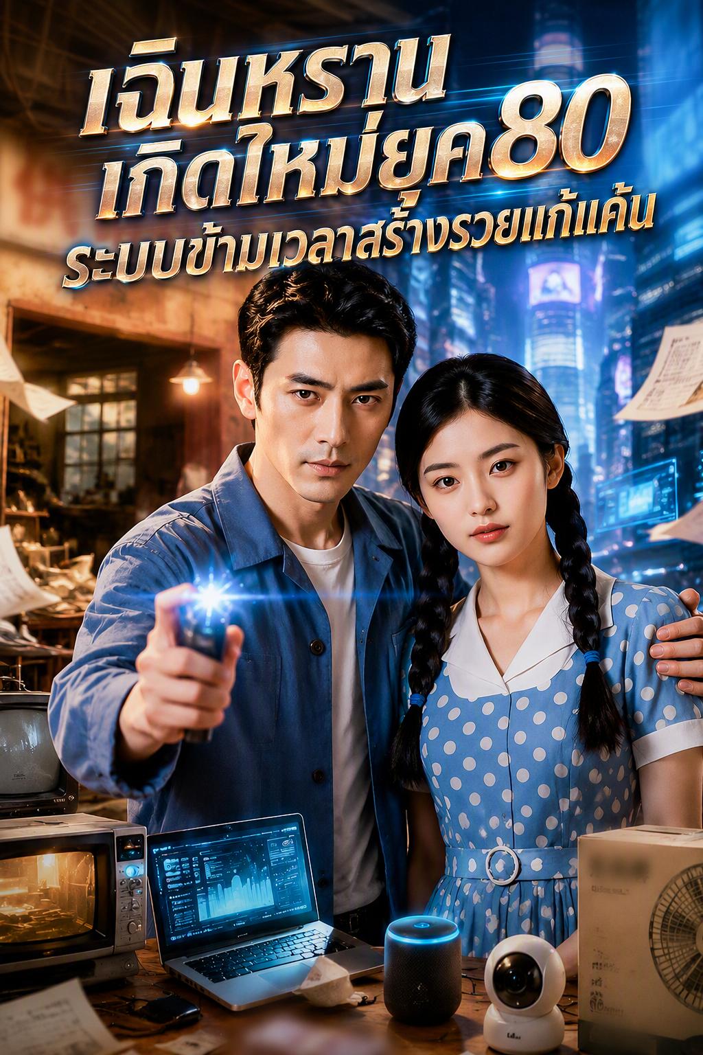 เฉินหรานเกิดใหม่ยุค80 ระบบข้ามเวลาสร้างรวยแก้แค้น