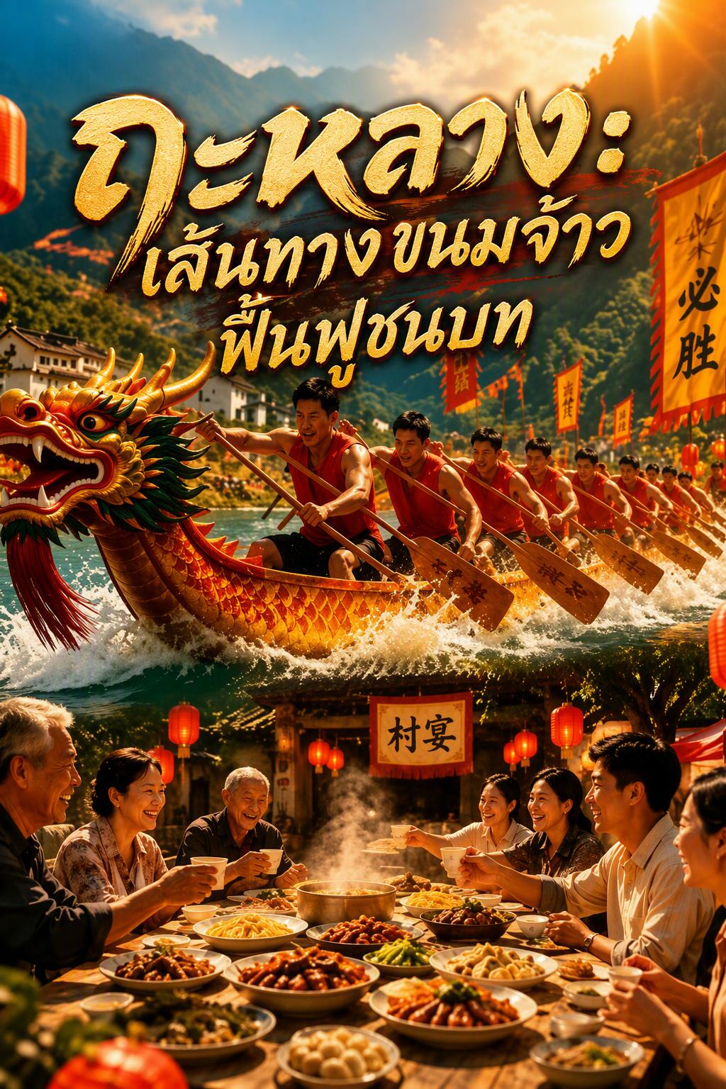 ถะหลาง: เส้นทางขนมจ้าวฟื้นฟูชนบท
