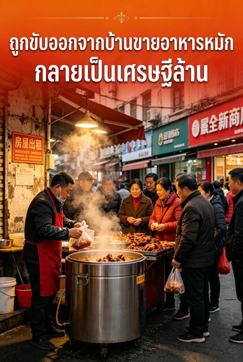 ถูกขับออกจากบ้านขายอาหารหมัก กลายเป็นเศรษฐีล้าน