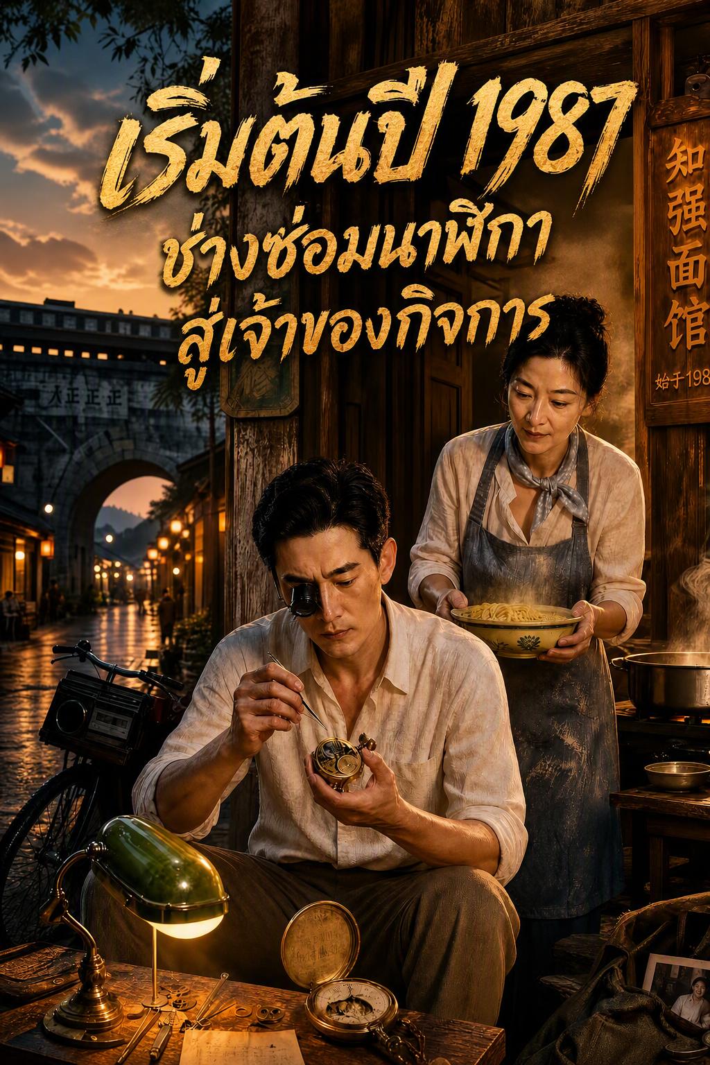 เริ่มต้นปี 1987 ช่างซ่อมนาฬิกาสู่เจ้าของกิจการ