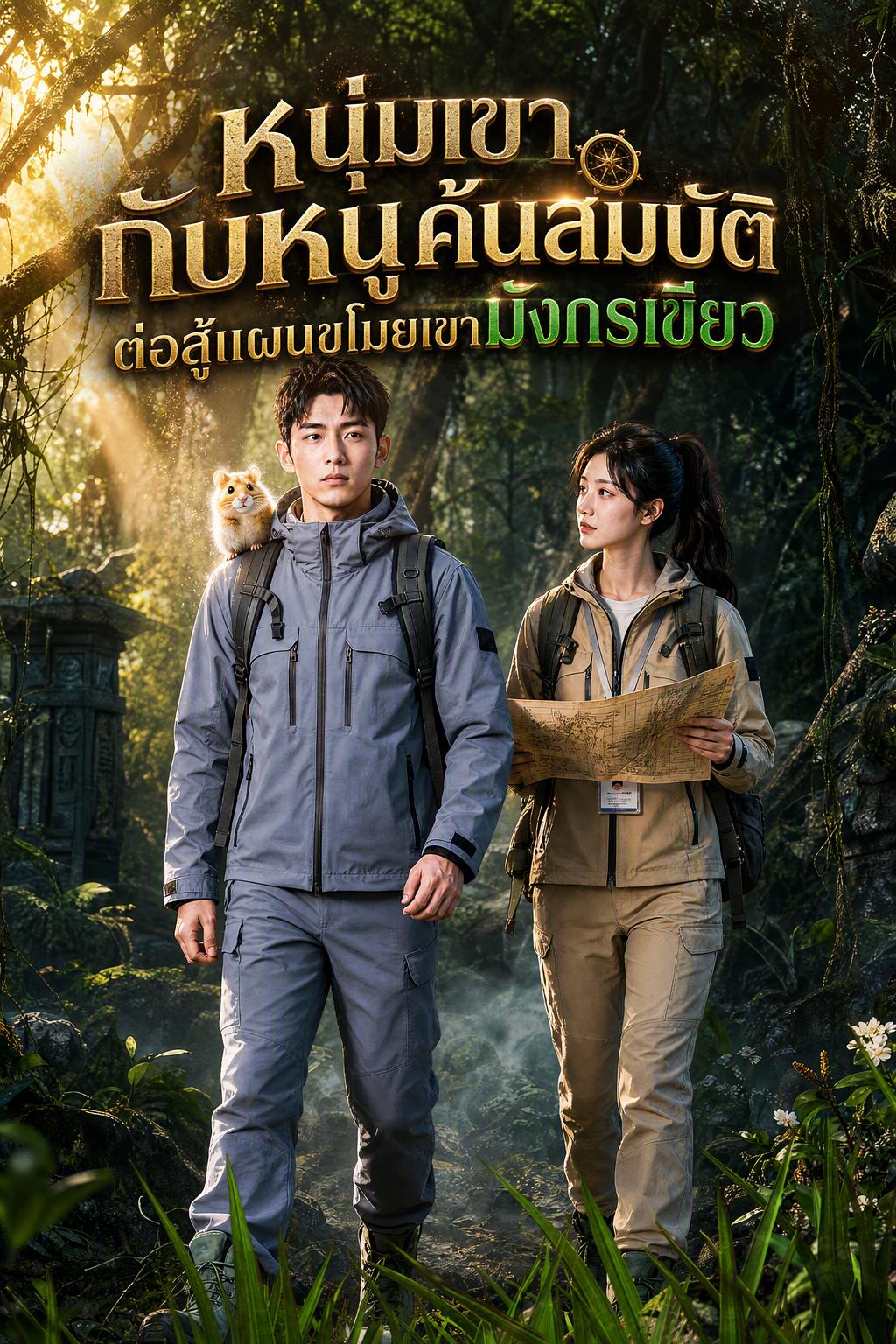 หนุ่มเขากับหนูค้นสมบัติ ต่อสู้แผนขโมยเขามังกรเขียว