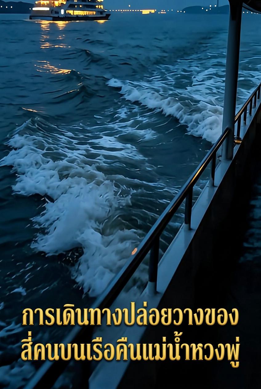 การเดินทางปล่อยวางของสี่คนบนเรือคืนแม่น้ำหวงพู่