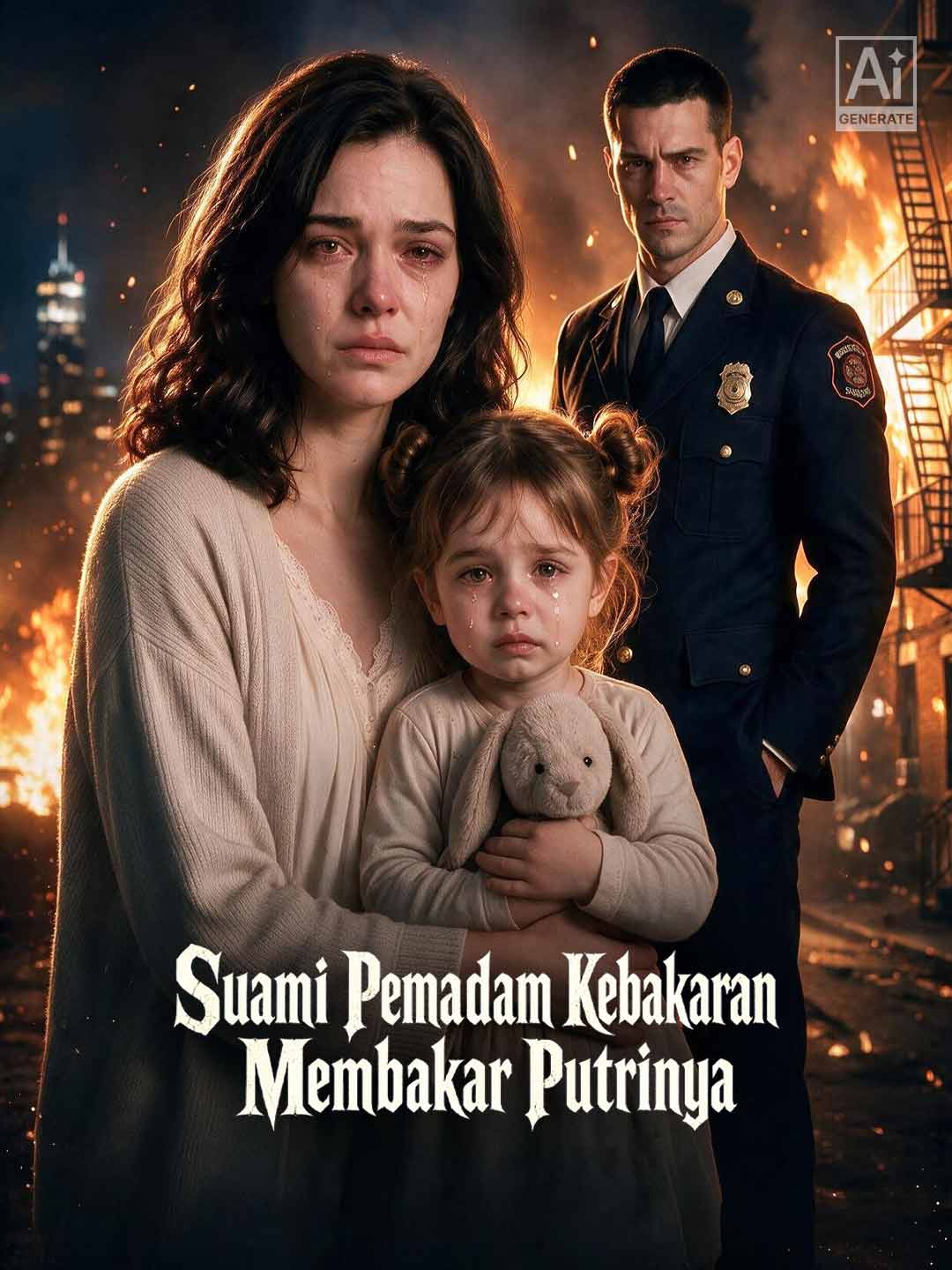 Suami Pemadam Kebakaran Membakar Putrinya