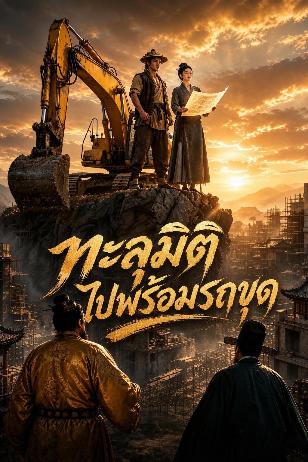 ทะลุมิติไปพร้อมรถขุด