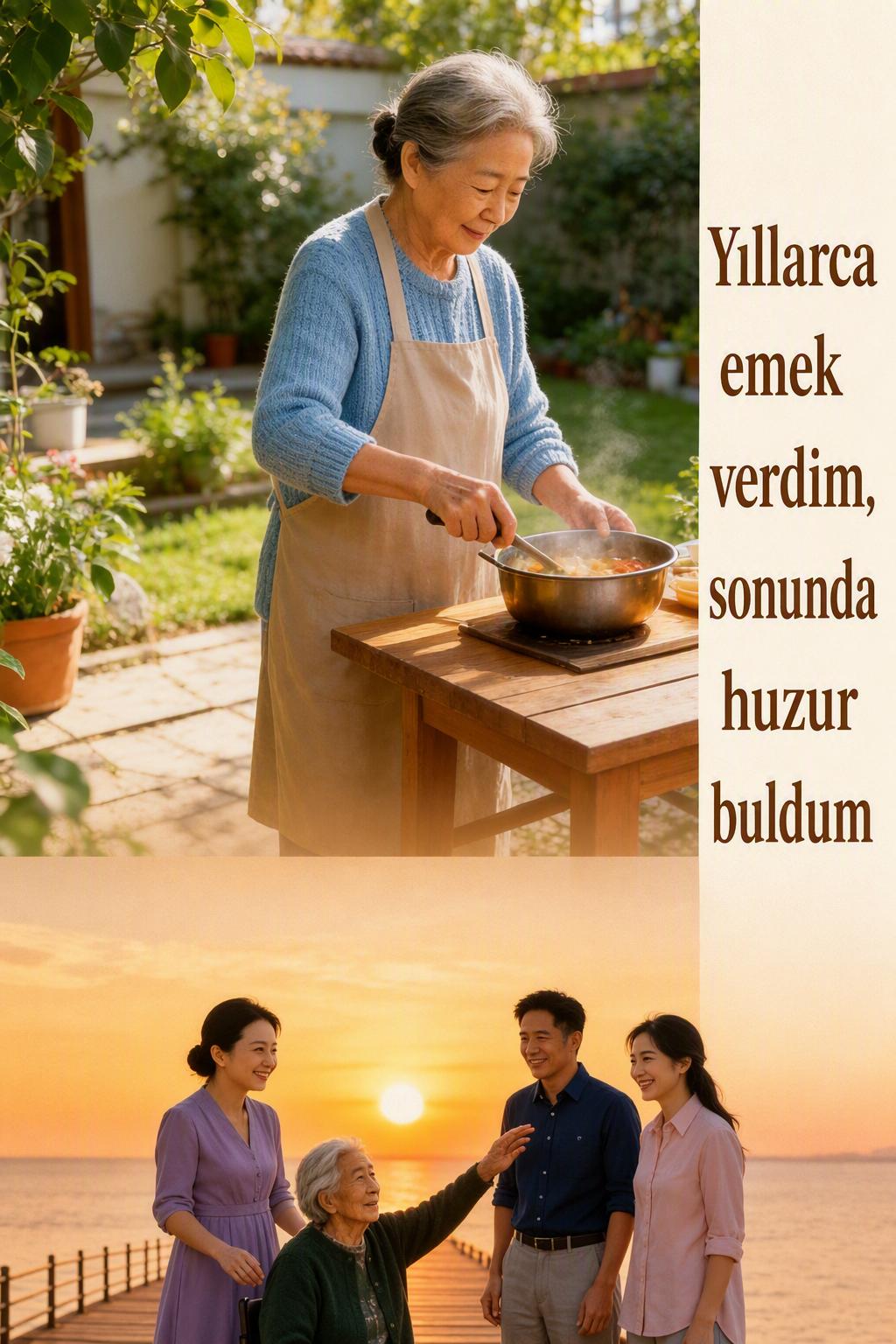 Yıllarca emek verdim, sonunda huzur buldum