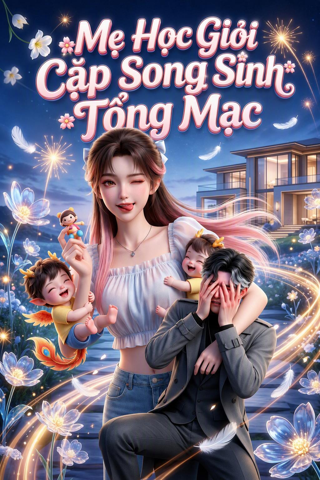 Mẹ Học Giỏi Cặp Song Sinh Tổng Mạc