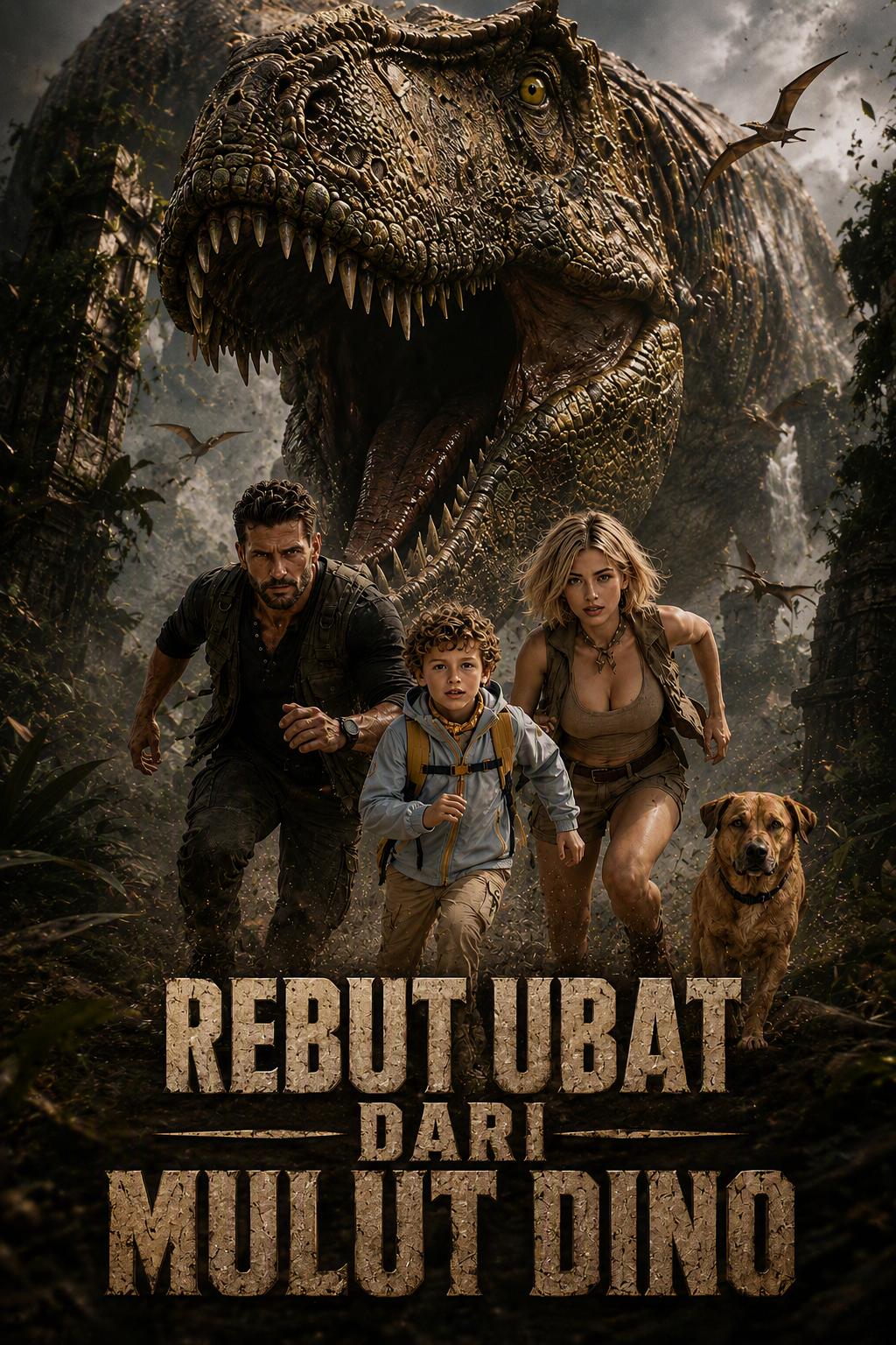 Rebut ubat dari mulut dino