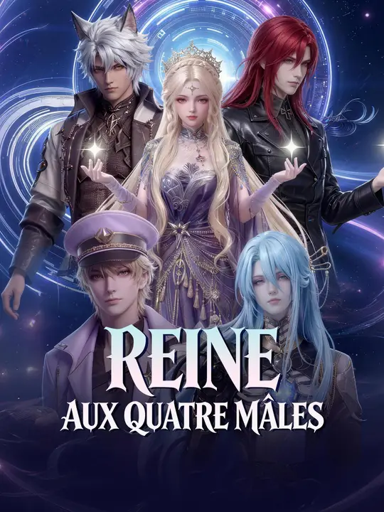 Reine aux quatre mâles