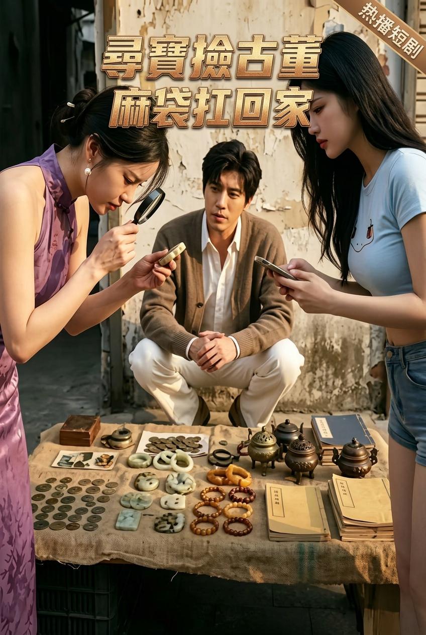 尋寶撿古董麻袋扛回家