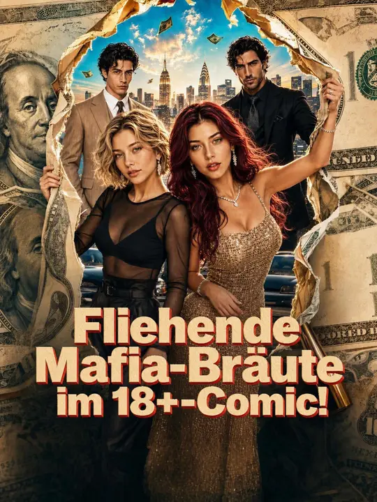 (Synchro) Fliehende Mafia-Bräute im 18+-Comic!