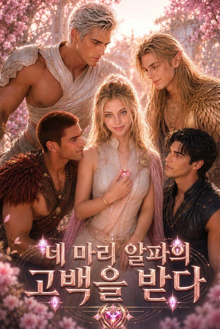 네 마리 알파의 고백을 받다