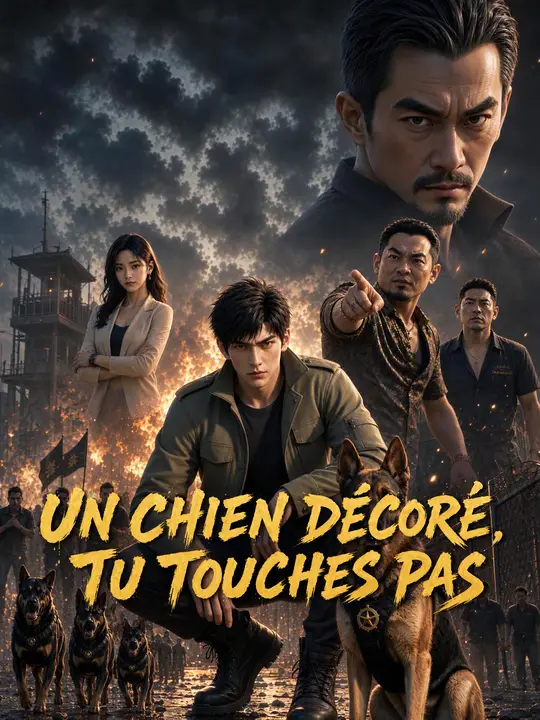 UN CHIEN DÉCORÉ, TU TOUCHES PAS