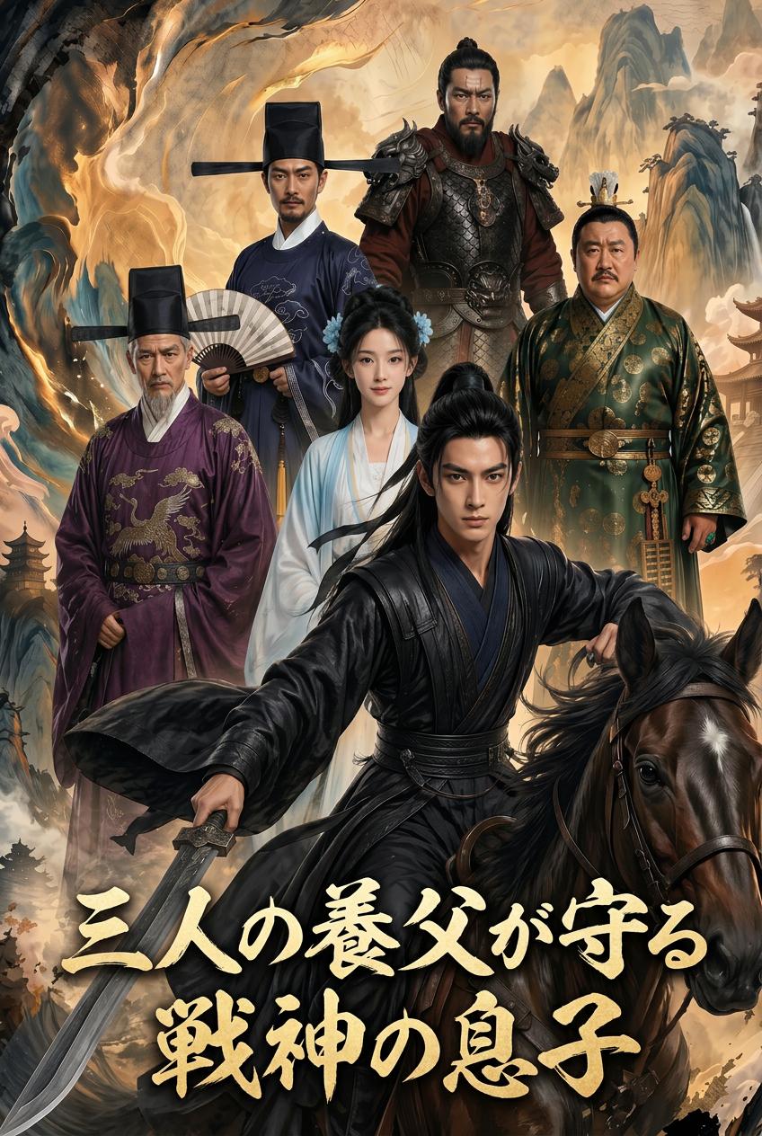 三人の養父が守る戦神の息子