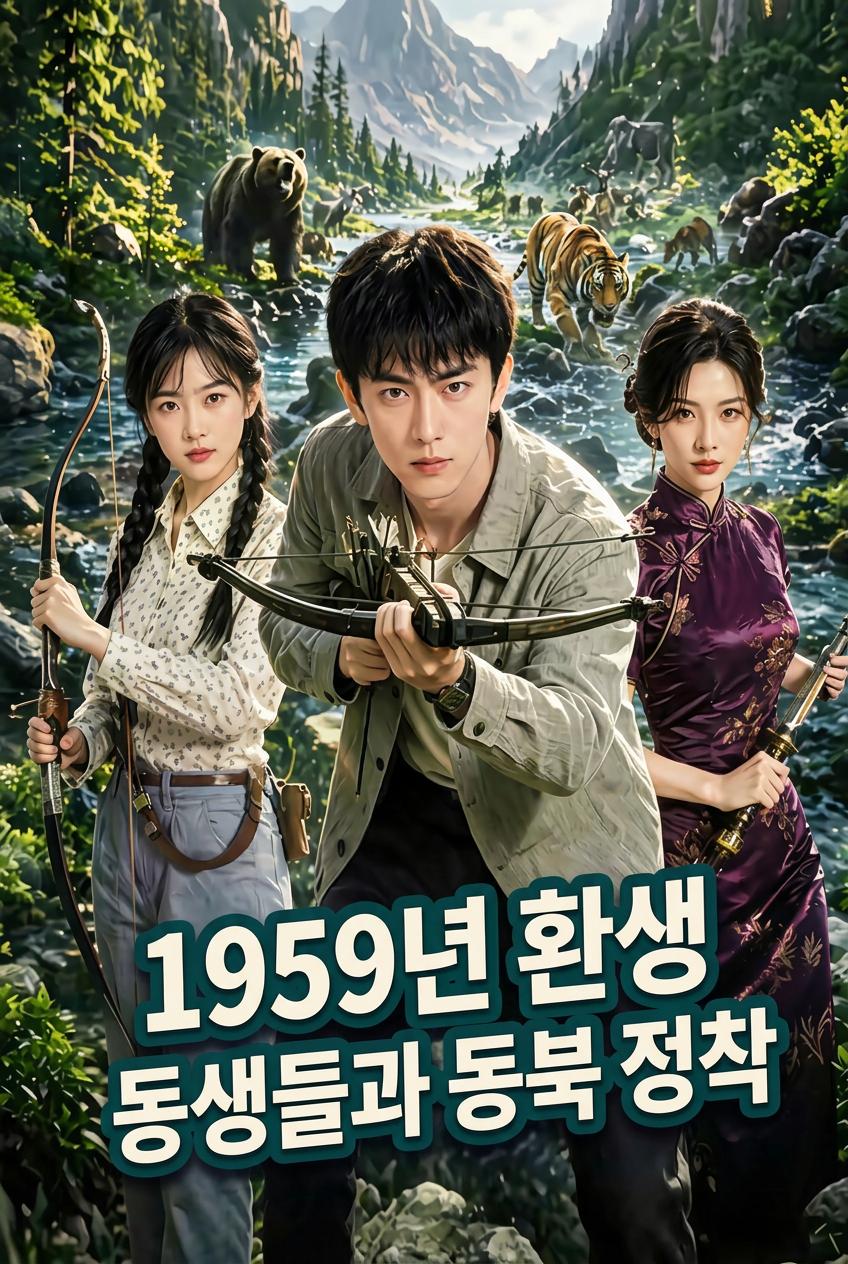 1959년 환생 동생들과 동북 정착