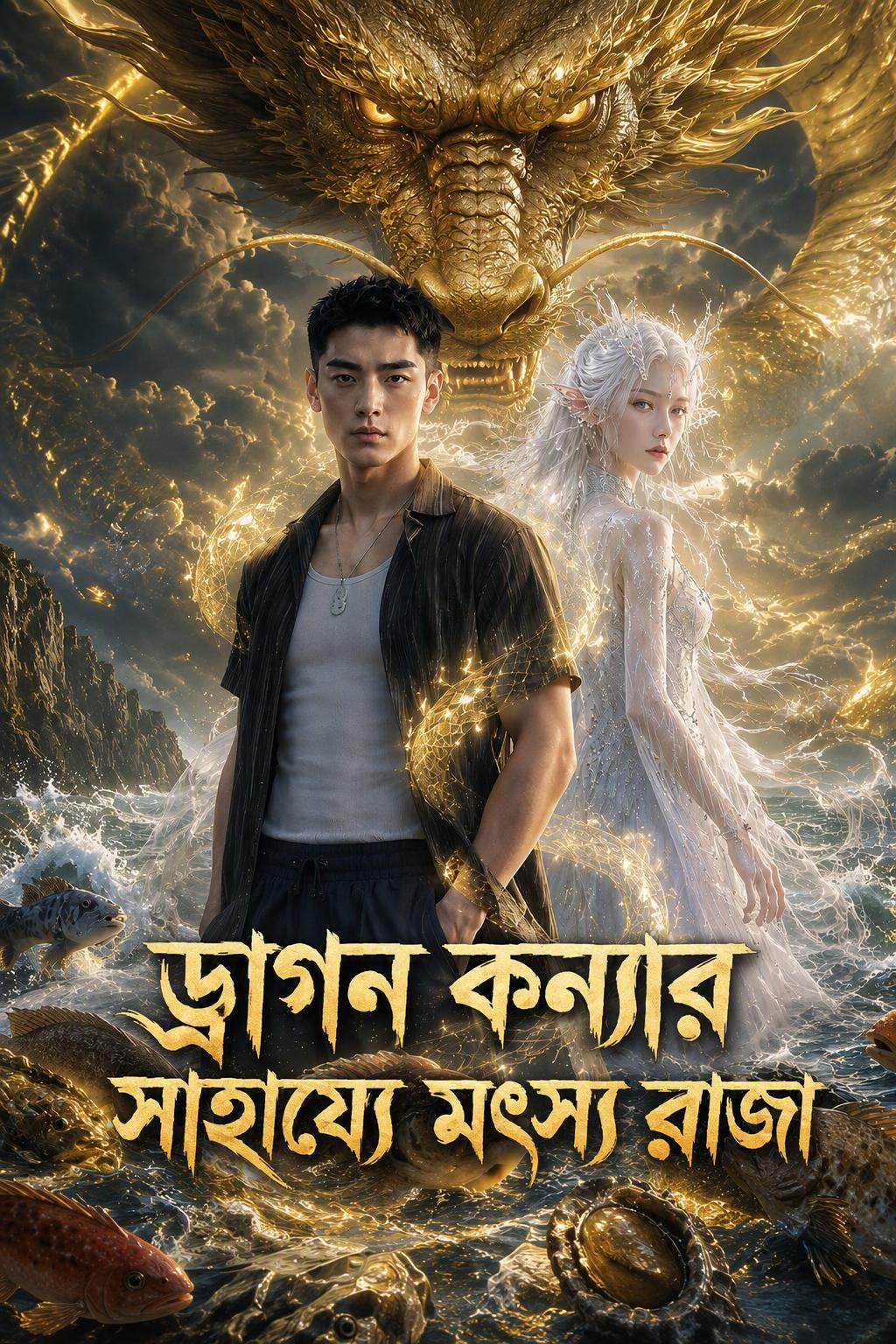 ড্রাগন কন্যার সাহায্যে মৎস্য রাজা