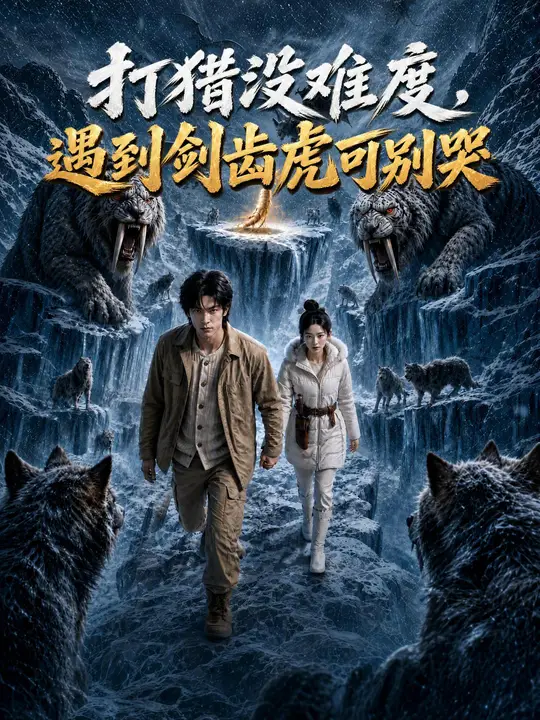 打獵沒難度，遇到劍齒虎可別哭