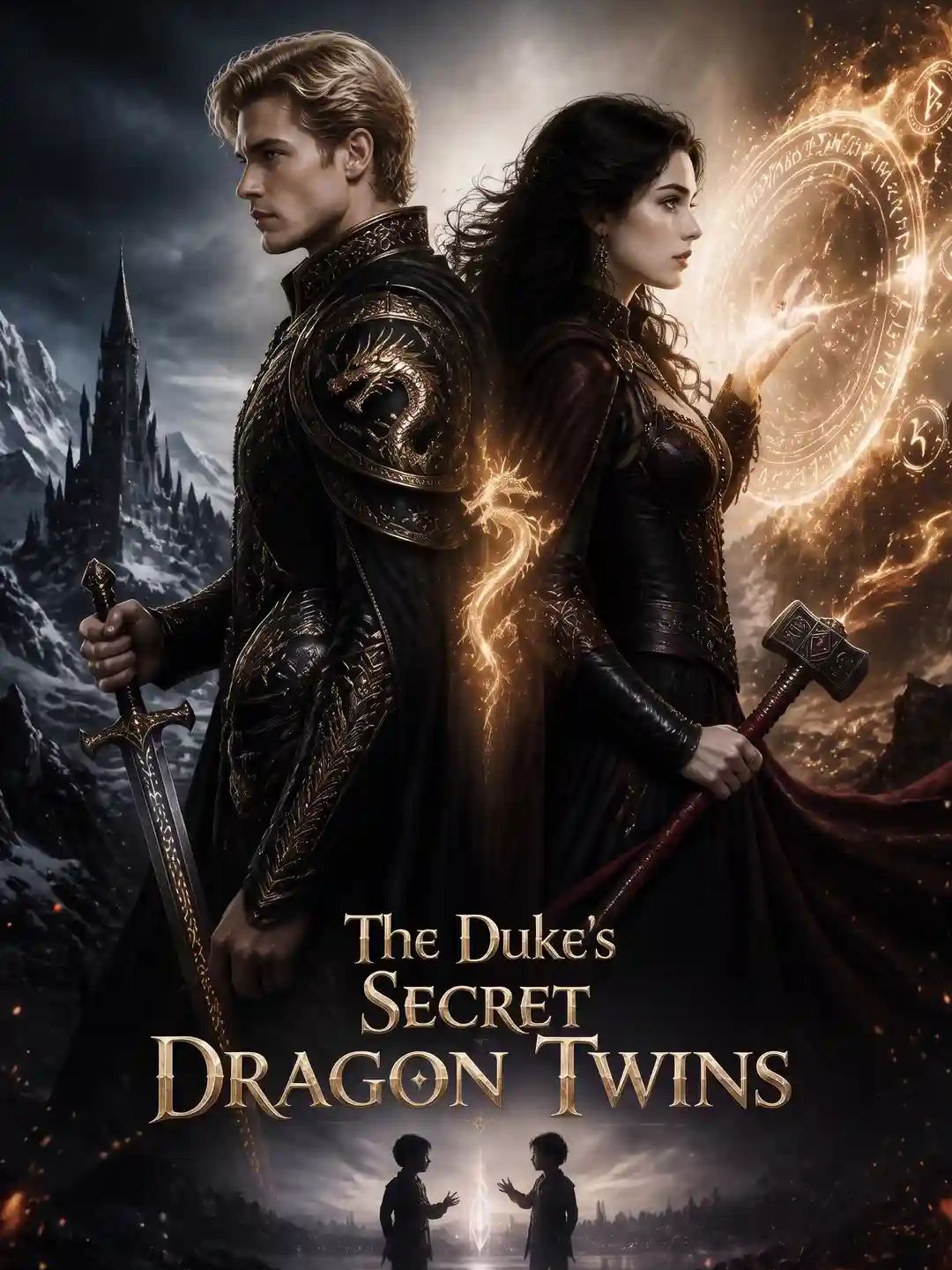 The Duke's Secret Dragon Twins
