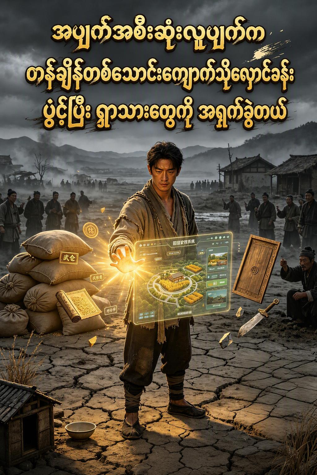 အပျက်အစီးဆုံးလူပျက်က တန်ချိန်တစ်သောင်းကျောက်သိုလှောင်ခန်းဖွင့်ပြီး ရွာသားတွေကို အရှက်ခွဲတယ်