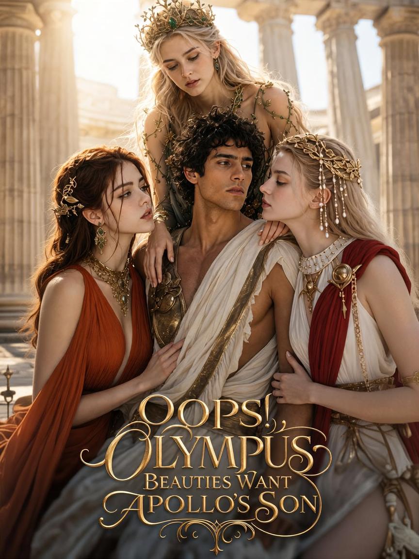 OOPS! Olympus Beauties Want Apollo's Son