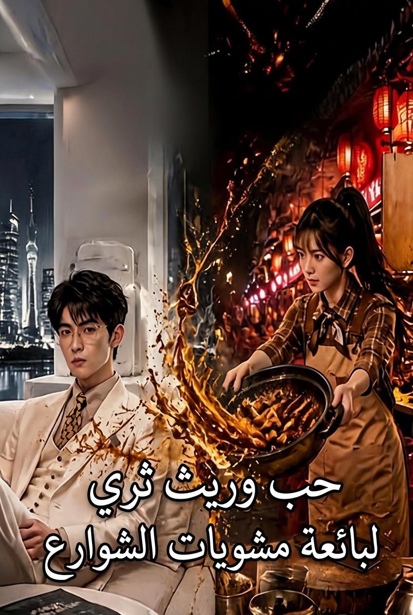 حب وريث ثري لبائعة مشويات الشوارع