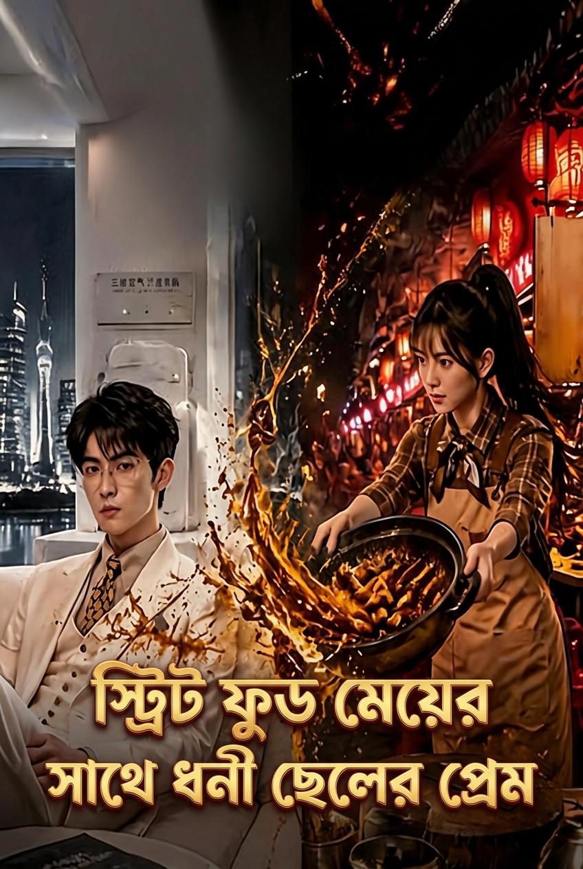 স্ট্রিট ফুড মেয়ের সাথে ধনী ছেলের প্রেম