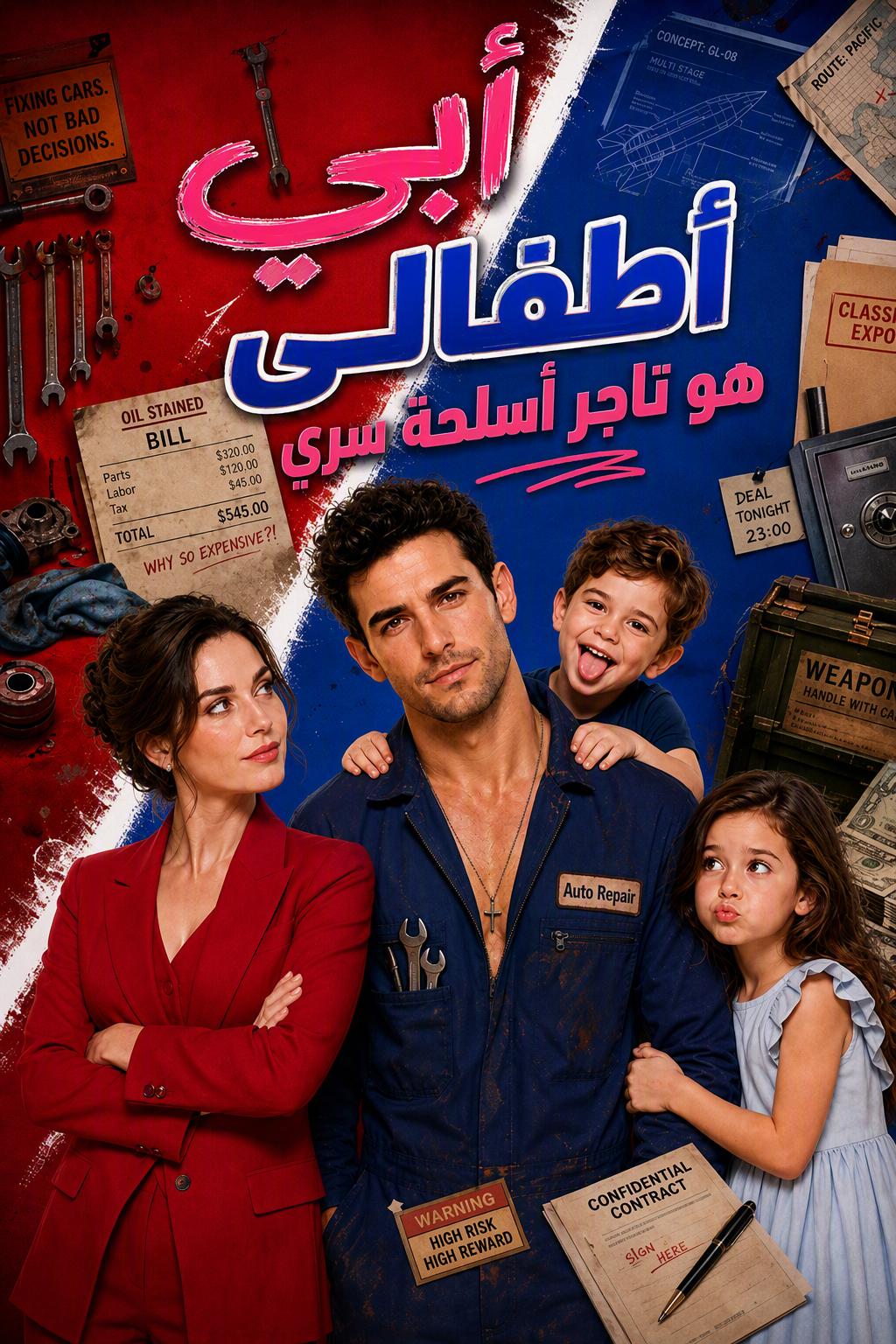 أبي أطفالي هو تاجر أسلحة سري
