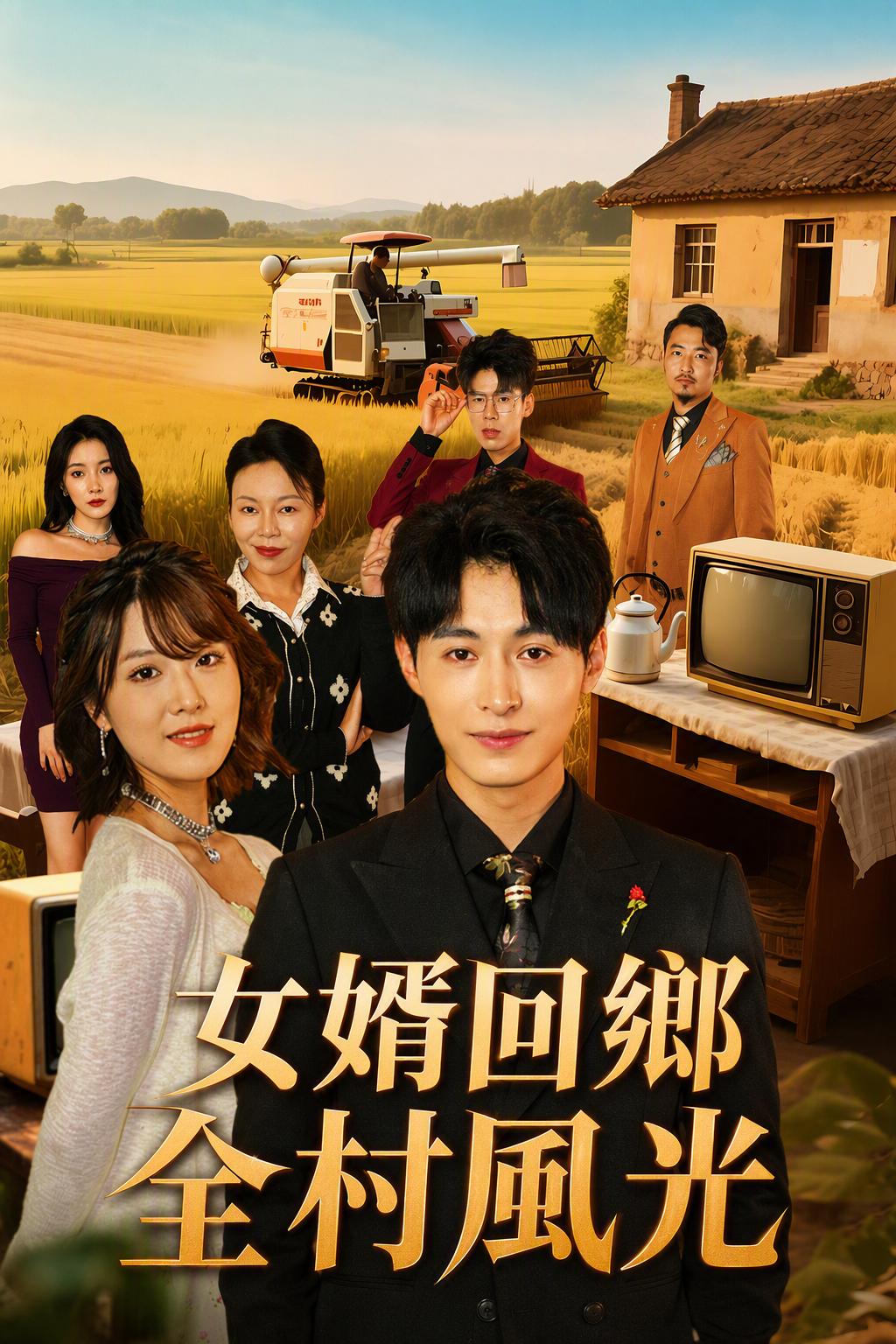 女婿回鄉全村風光