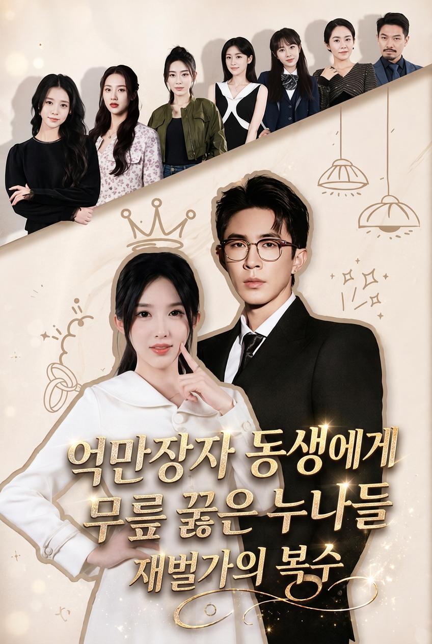 억만장자 동생에게 무릎 꿇은 누나들