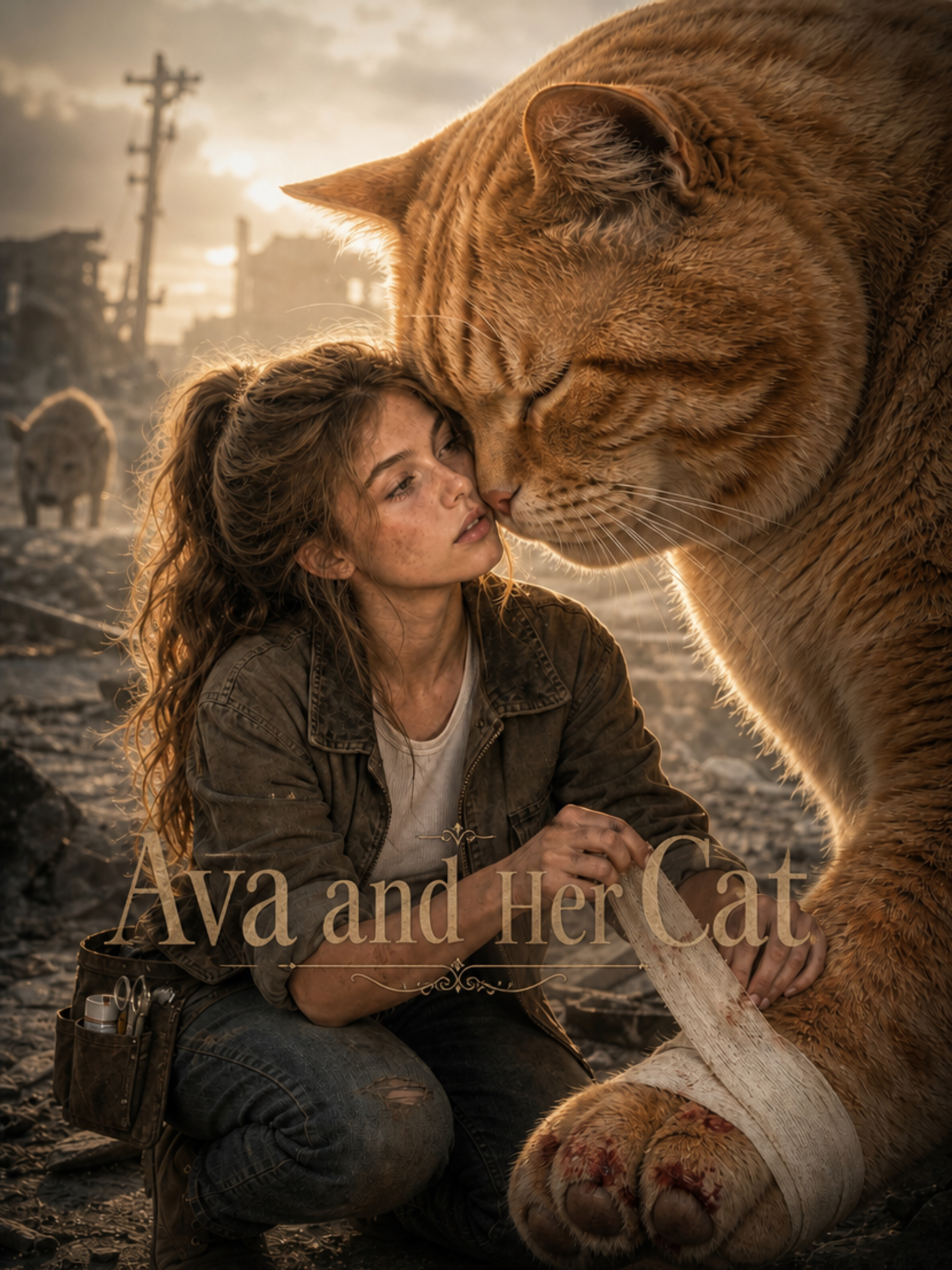 Ava and Her Cat