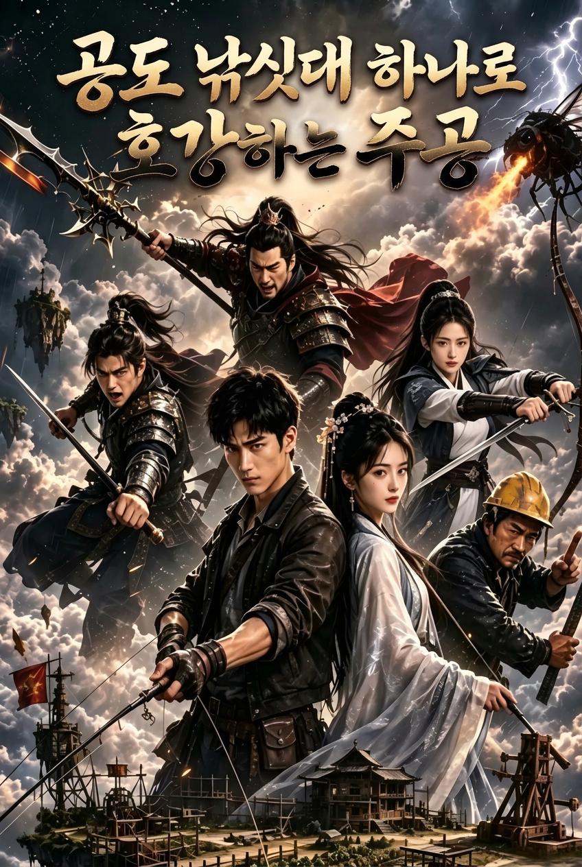 공도 낚싯대 하나로 호강하는 주공