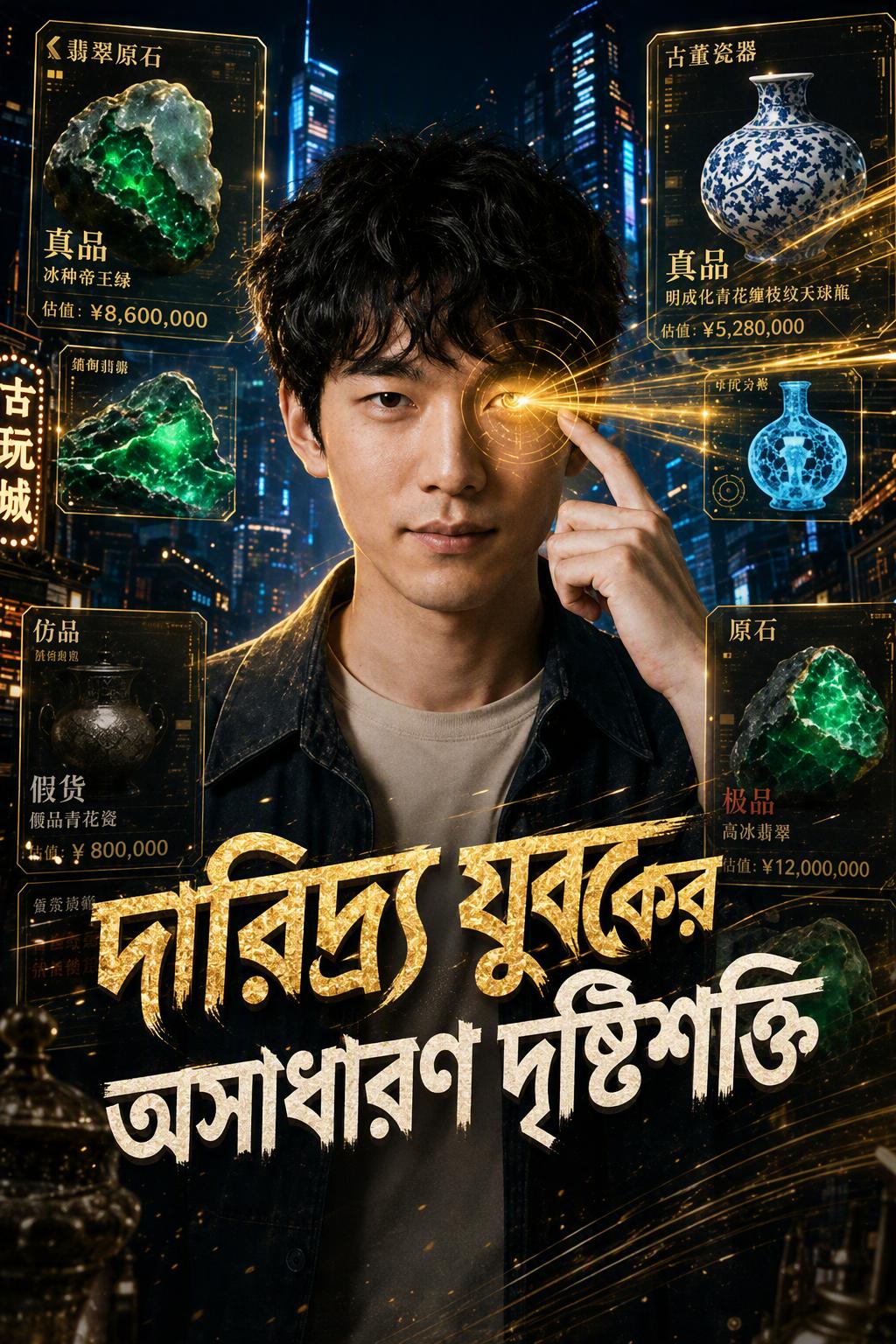 দারিদ্র্য যুবকের অসাধারণ দৃষ্টিশক্তি