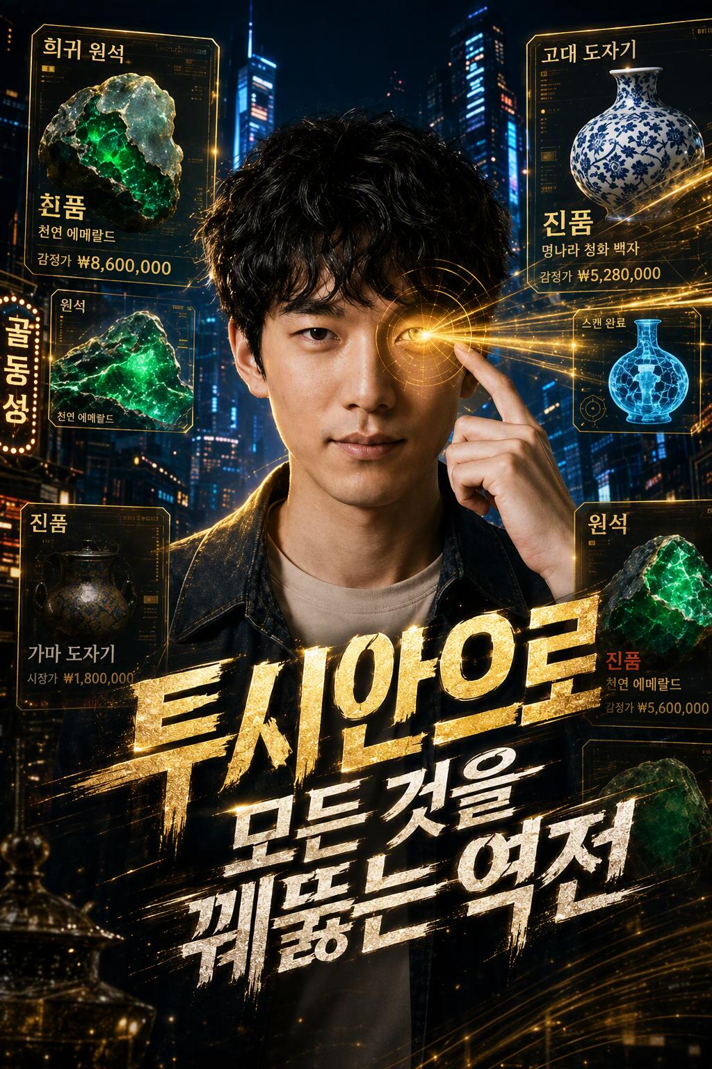투시안으로 모든 것을 꿰뚫는 역전