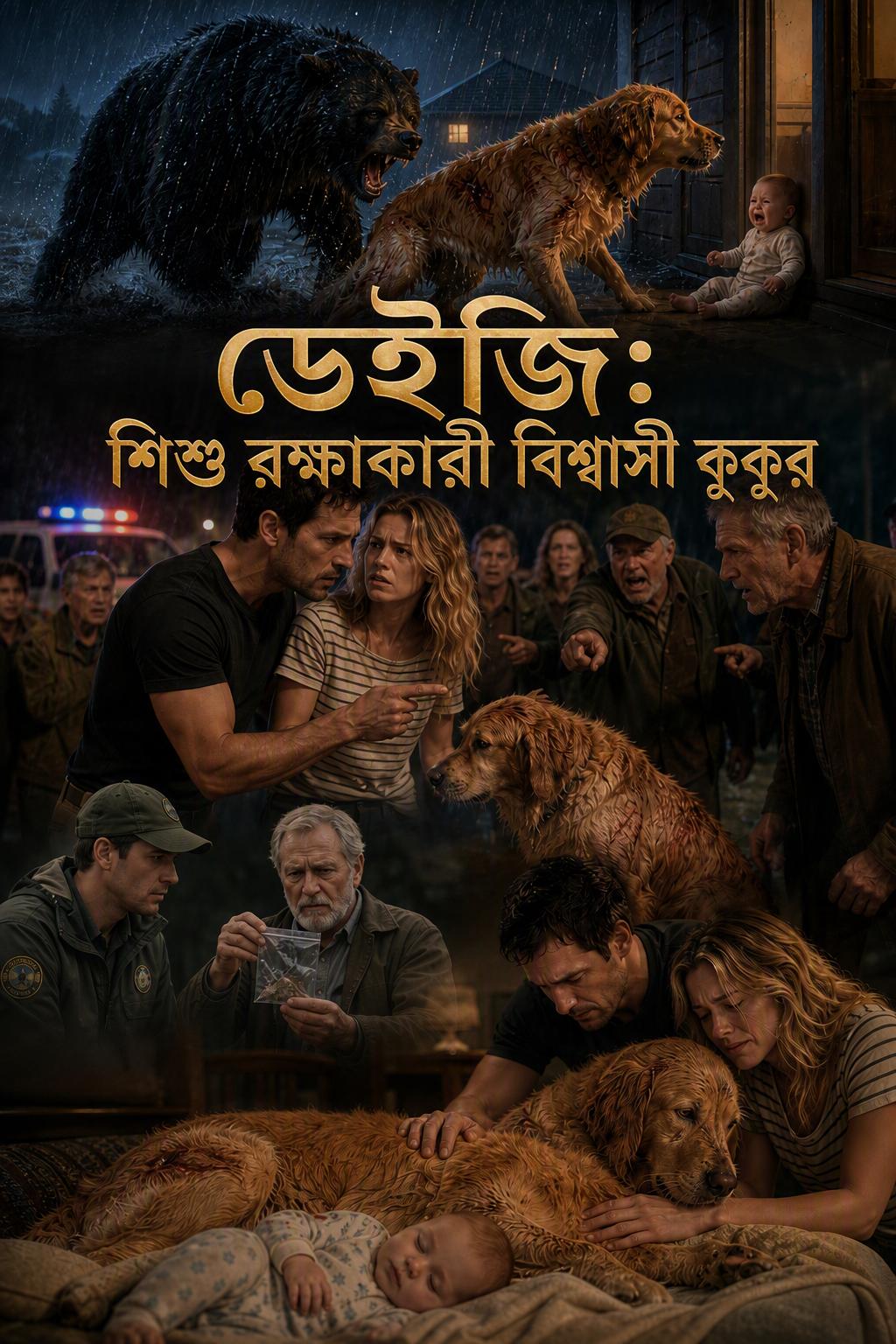 ডেইজি: বিশ্বস্ত কুকুর যে শিশুটিকে রক্ষা করেছিল