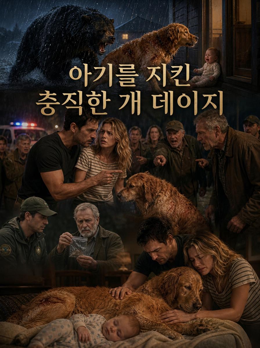 아기를 지킨 충직한 개 데이지