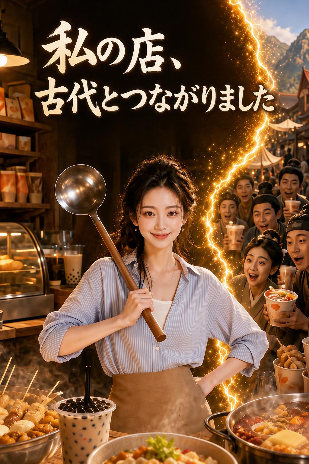 私の店、古代とつながりました