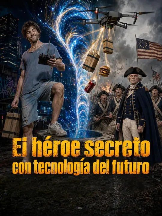 El héroe secreto con tecnología del futuro