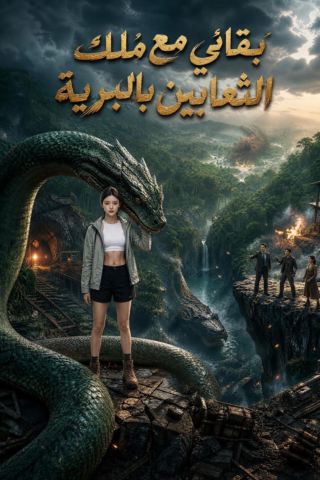 بقائي مع ملك الثعابين بالبرية