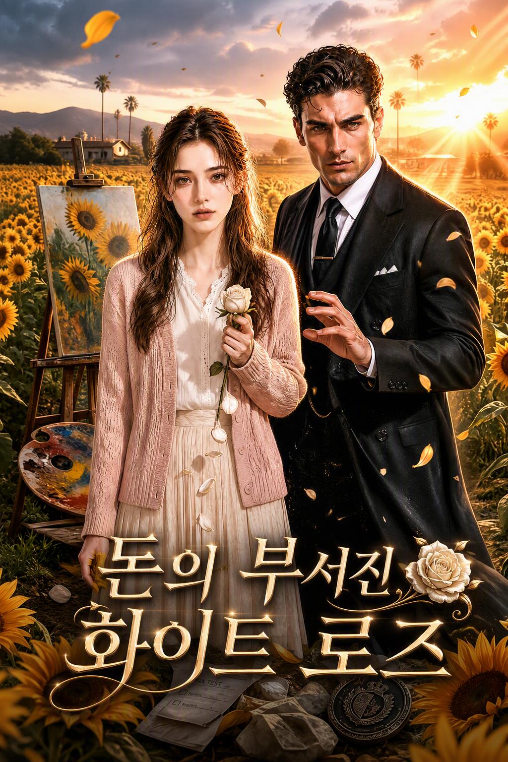 돈의 꺾인 장미