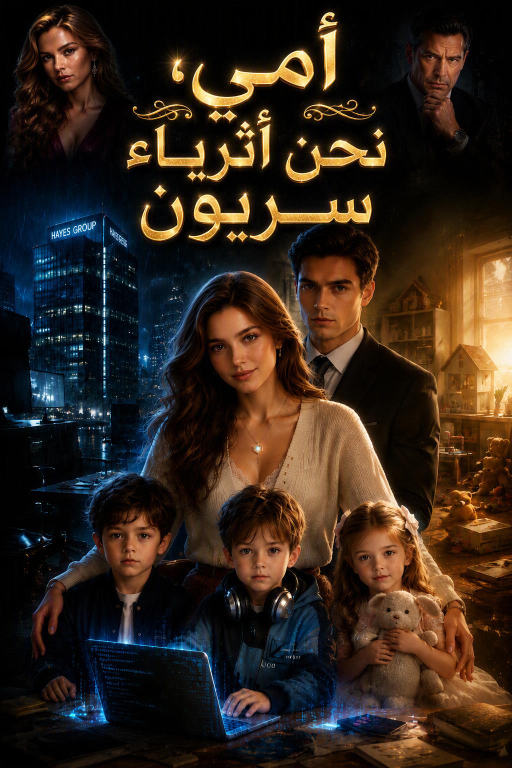 أمي، نحن أثرياء سريون