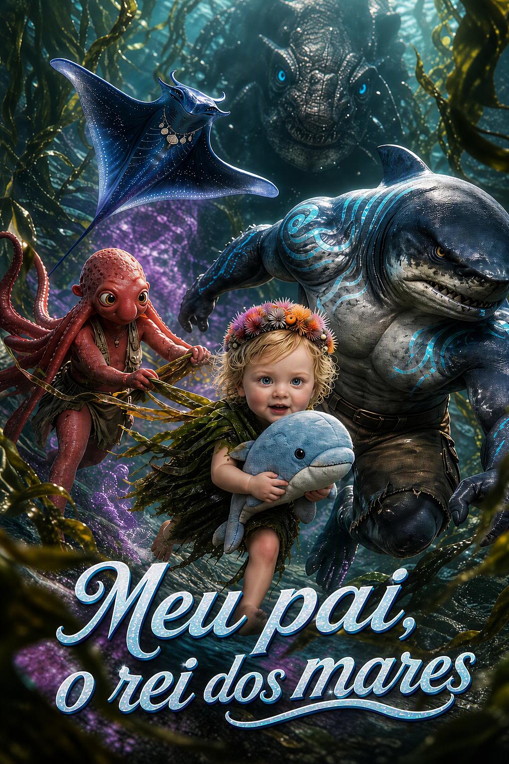 O Rei Tubarão e a Menina Humana